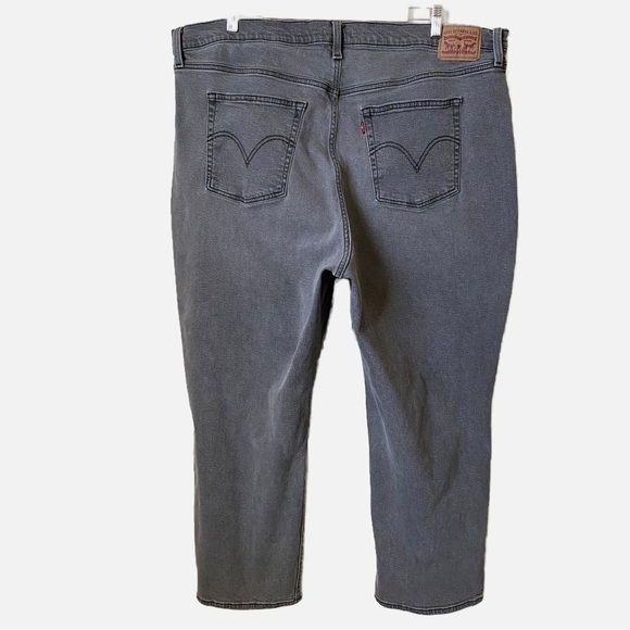 Levi’s Button Fly Ribcage Straight Ankle Jeans 24W - Picture 2 of 8